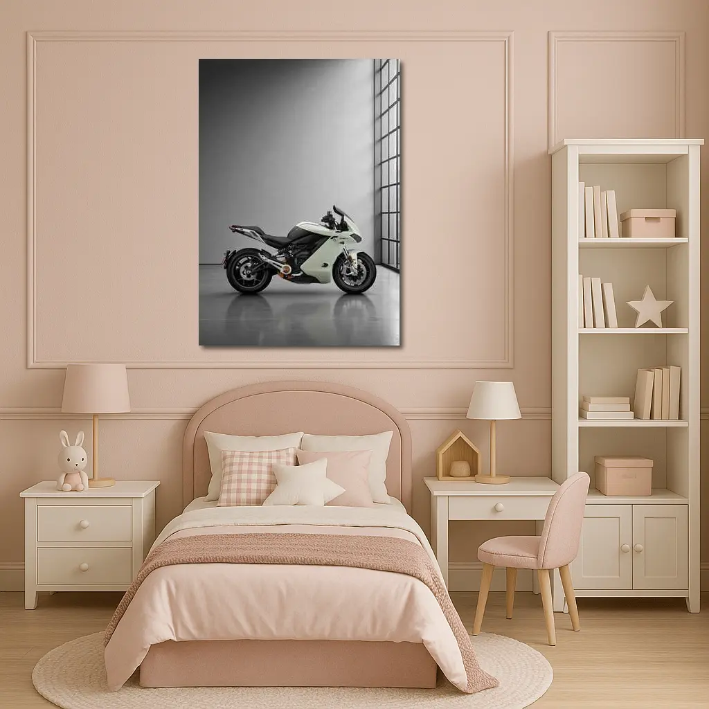 Zero Motorcycles Electric Sport Bike Studio – Wall Art