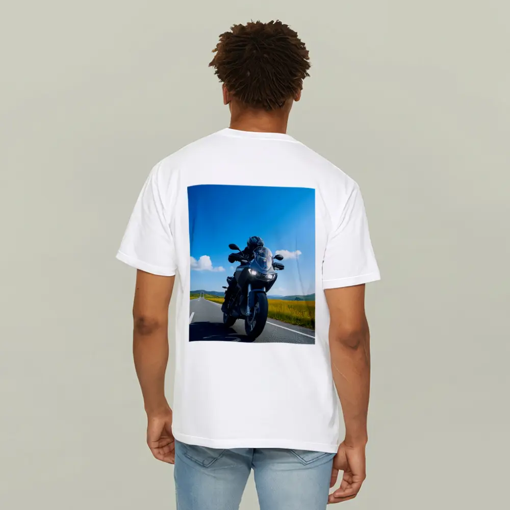 Adventure Touring Motorcycle Open Road Countryside – T-Shirts