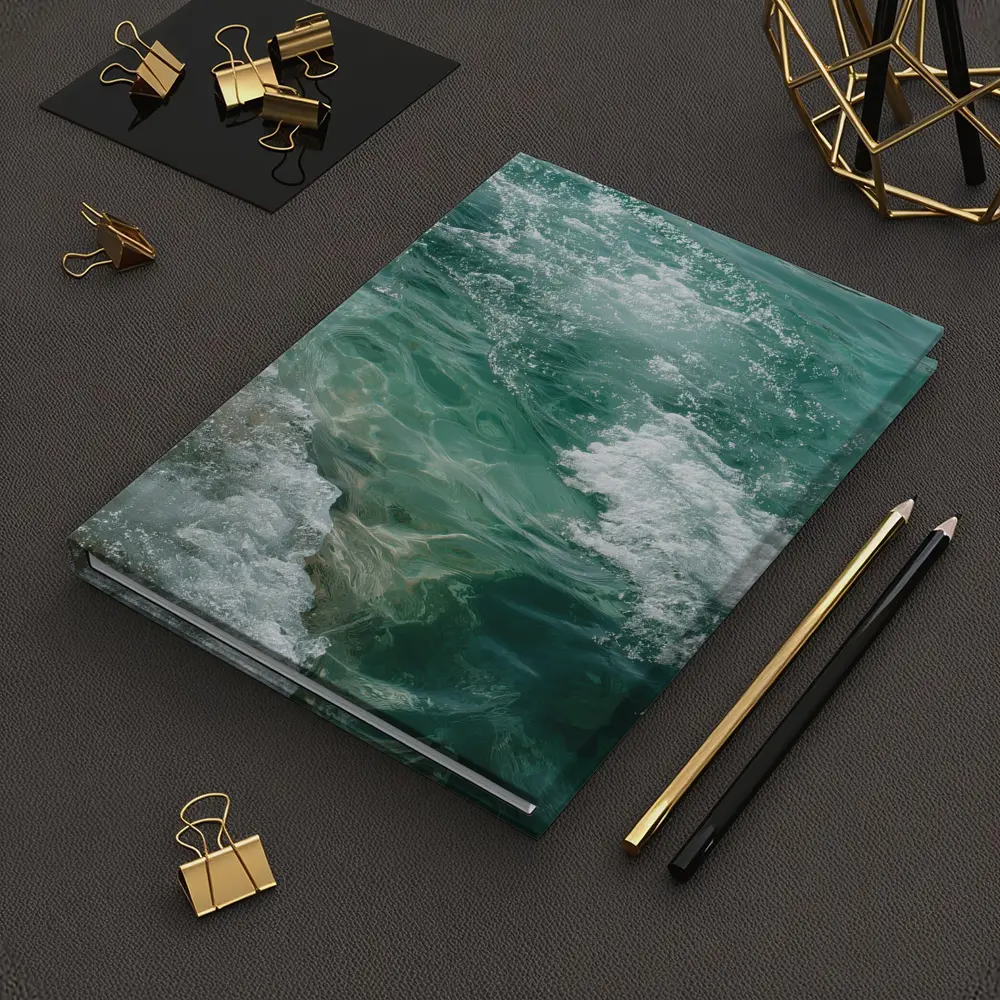 Clear Turquoise Ocean Waves Coastal Water – Notebooks