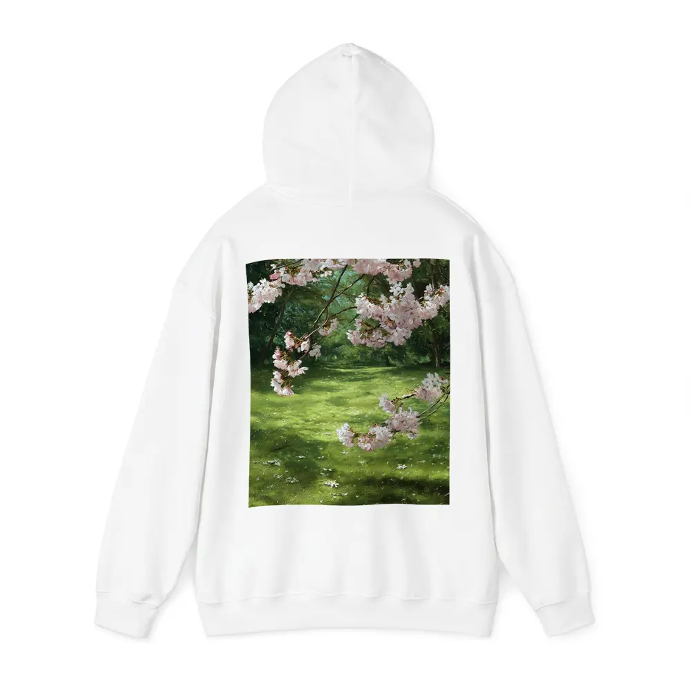 Cherry Blossom Tree Green Park Spring – Hoodies