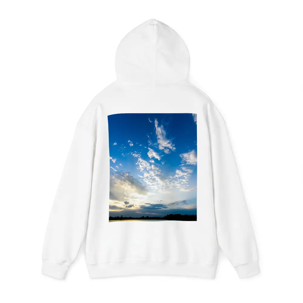 Golden Sunset Sky Over Calm Lake – Hoodies