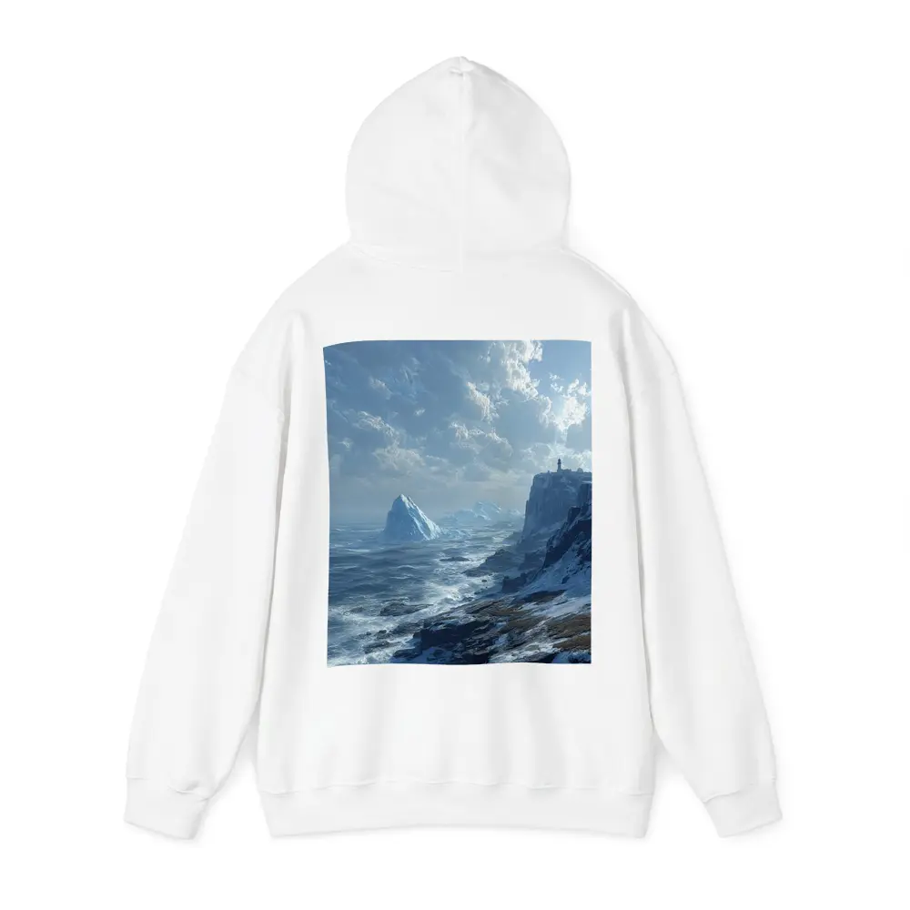 Arctic Cliffs Iceberg Ocean Winter Landscape – Hoodies