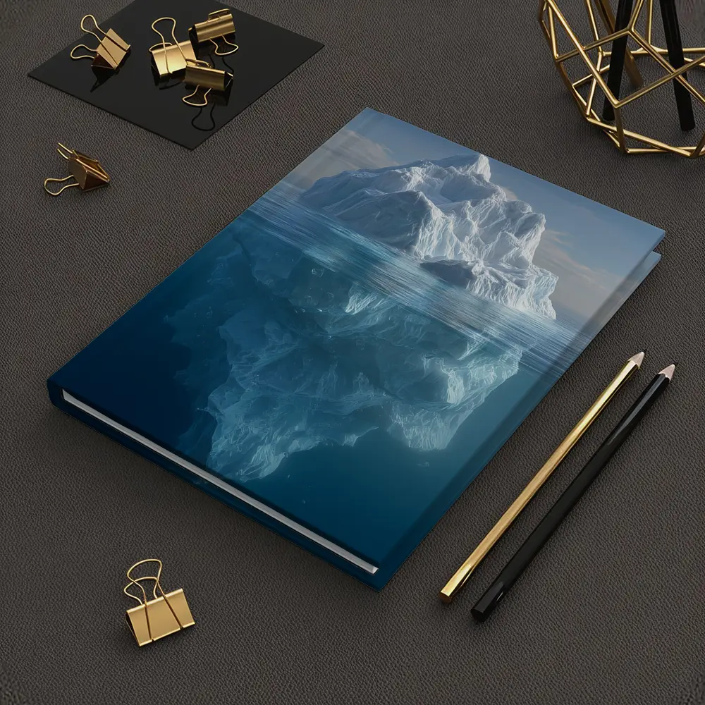 Iceberg Above And Below Ocean Surface – Notebooks