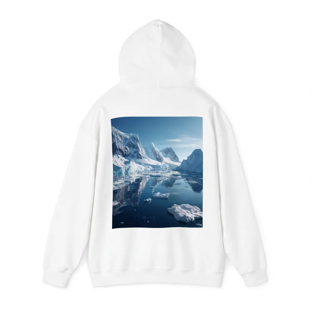 Arctic Ice Glaciers Blue Mountain Water – Hoodies