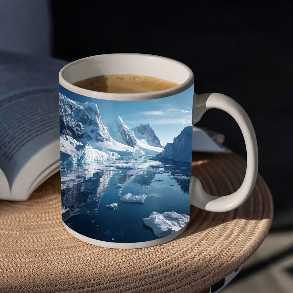 Arctic Ice Glaciers Blue Mountain Water – Mugs