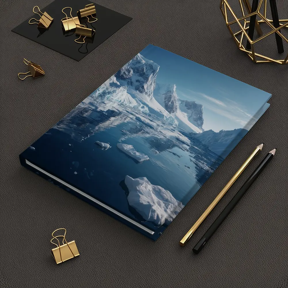 Arctic Ice Glaciers Blue Mountain Water – Notebooks