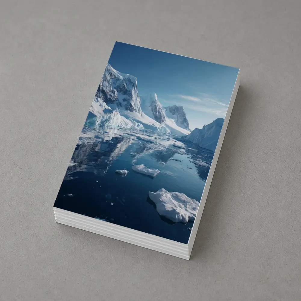 Arctic Ice Glaciers Blue Mountain Water – Postcards