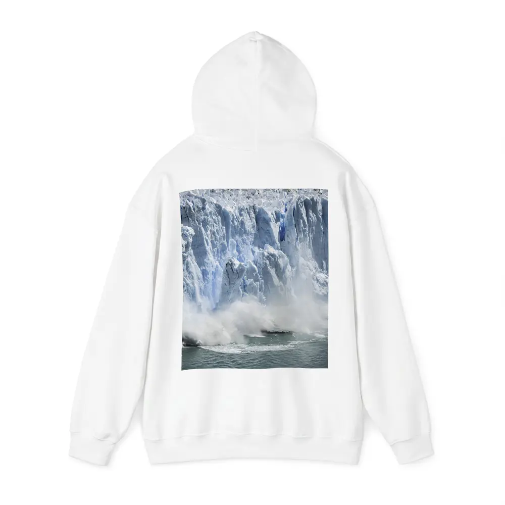 Glacier Calving Ice Wall Ocean Spray – Hoodies