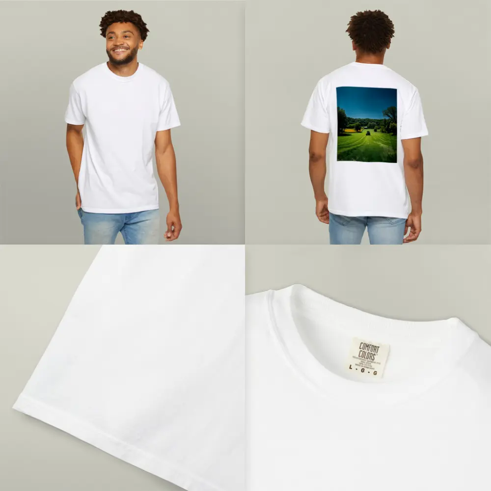 Green Farm Field Tractor Rural Countryside – T-Shirts