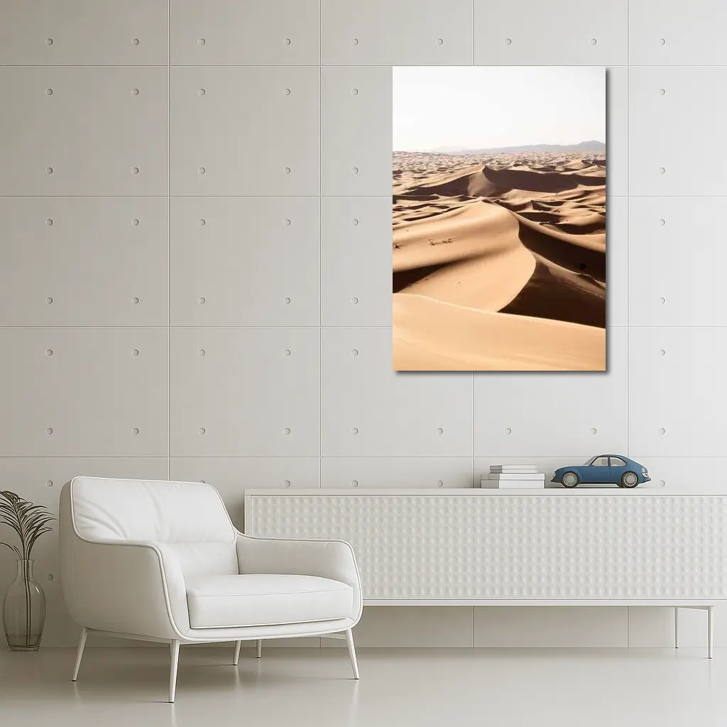 Sahara Desert Sand Dunes Aerial View – Wall Art