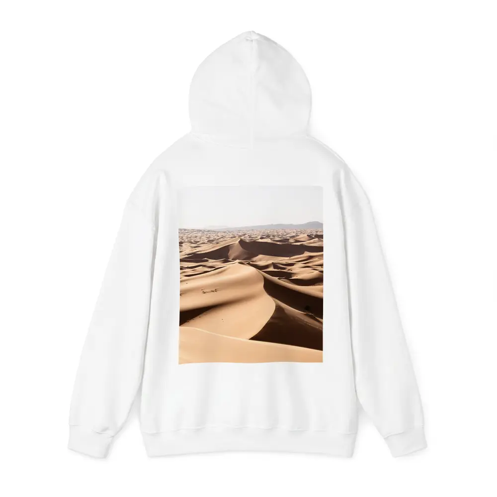 Sahara Desert Sand Dunes Aerial View – Hoodies