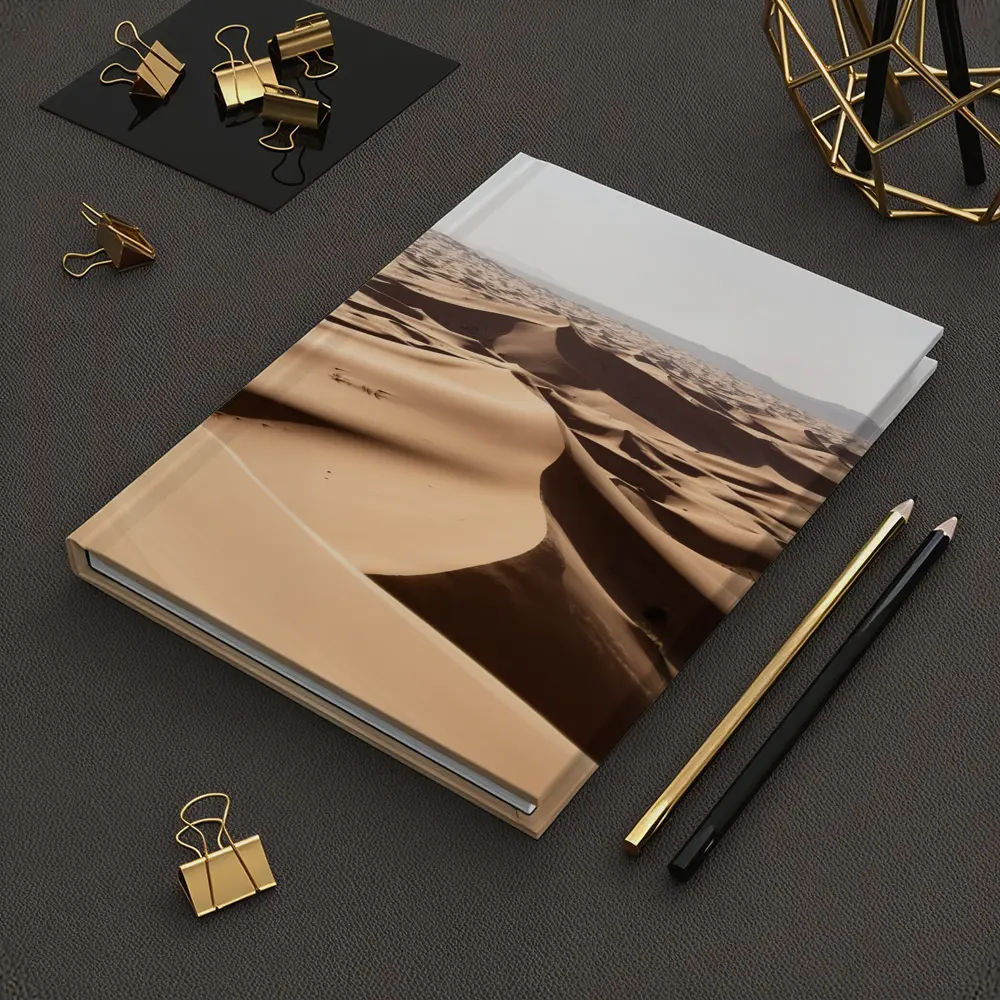 Sahara Desert Sand Dunes Aerial View – Notebooks