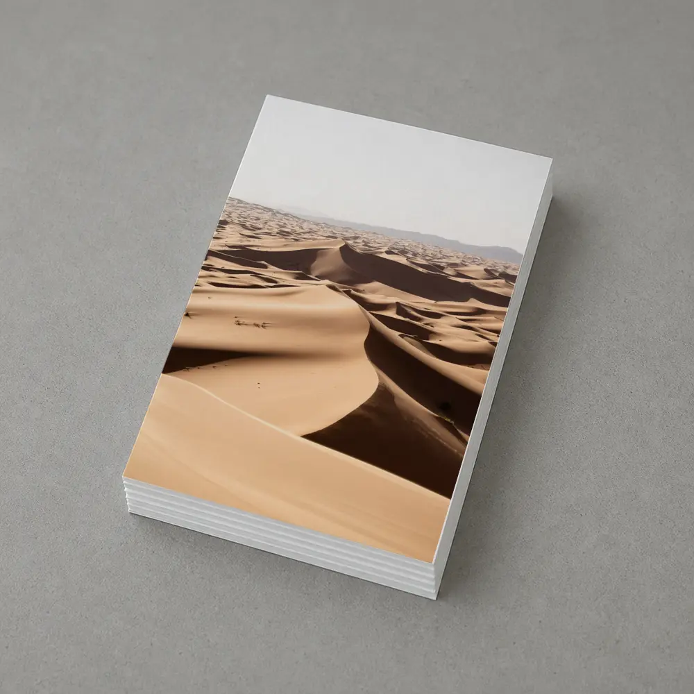 Sahara Desert Sand Dunes Aerial View – Postcards