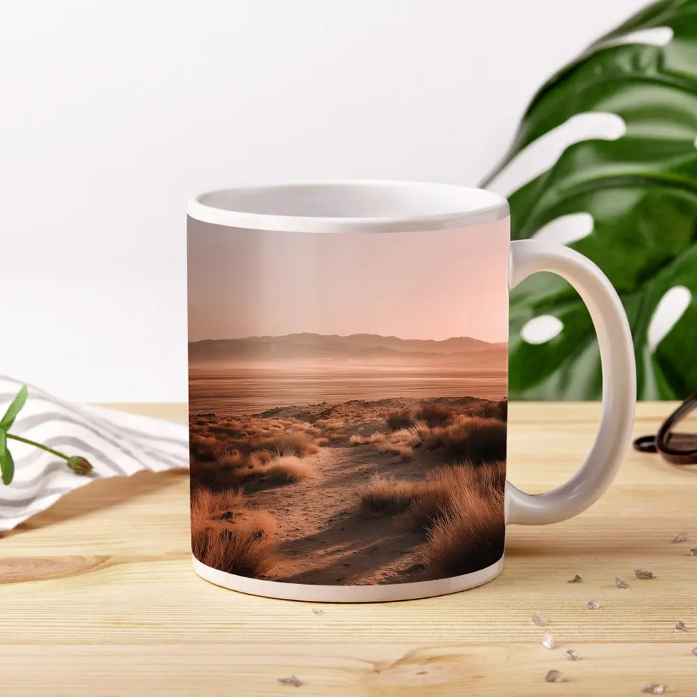 Desert Path Dry Grass Mountain Haze – Mugs