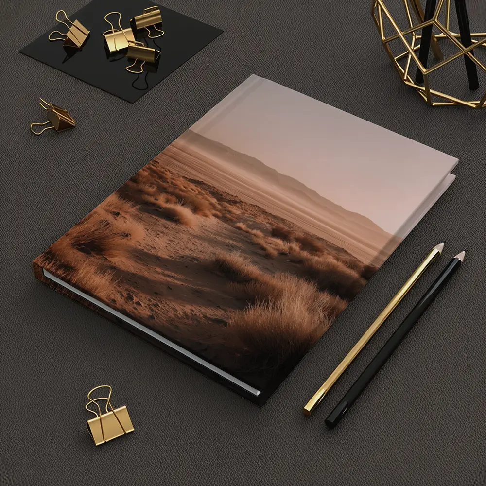 Desert Path Dry Grass Mountain Haze – Notebooks