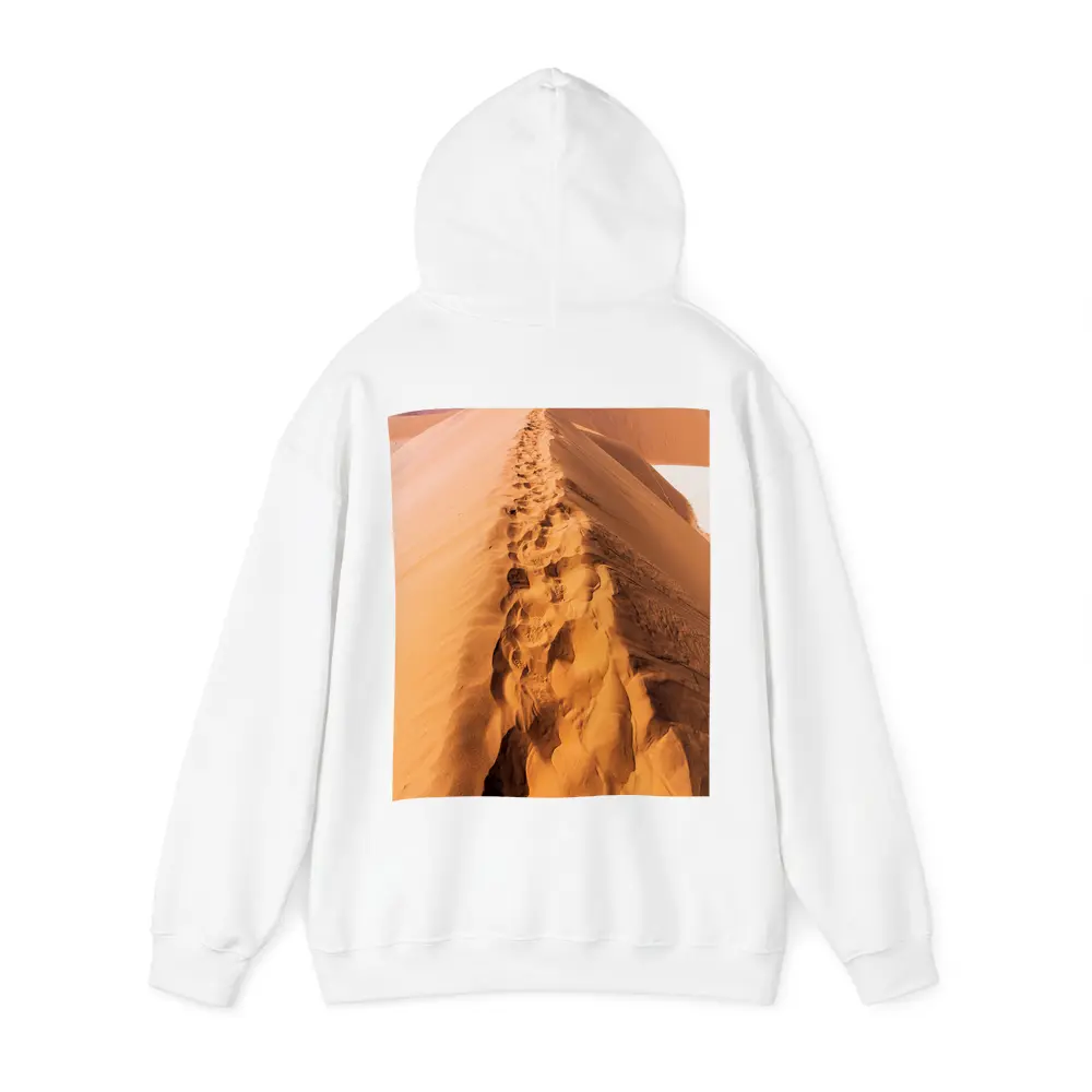 Desert Sand Dune Footprints Sunny Africa – Hoodies