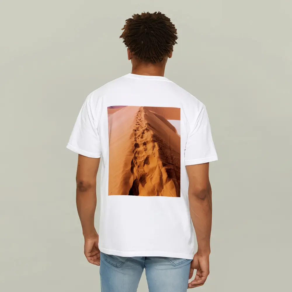 Desert Sand Dune Footprints Sunny Africa – T-Shirts