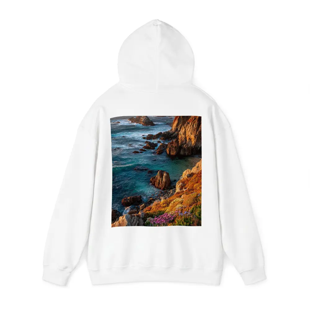 Big Sur Rocky Coastline Golden Hour Seascape – Hoodies