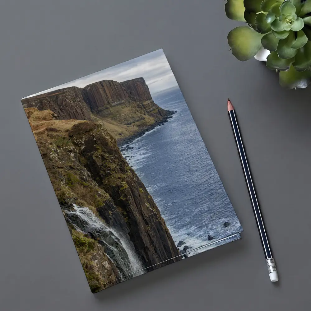 Kilt Rock Cliffs Waterfall Isle of Skye – Notebooks