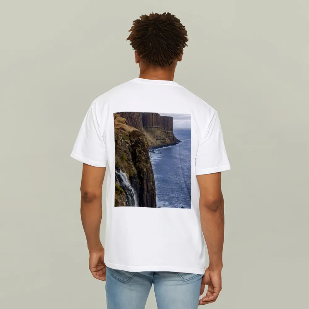 Kilt Rock Cliffs Waterfall Isle of Skye – T-Shirts