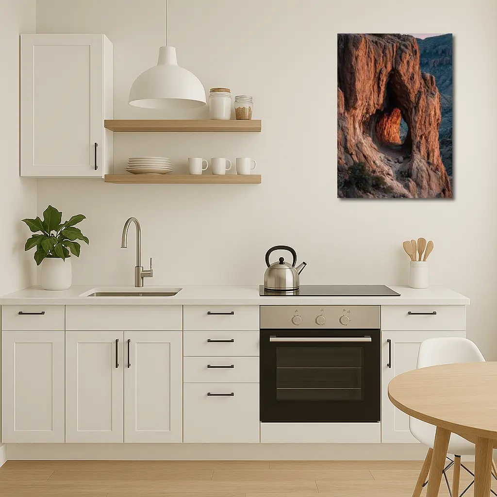 Red Rock Arch Canyon Desert Southwest Landscape – Wall Art