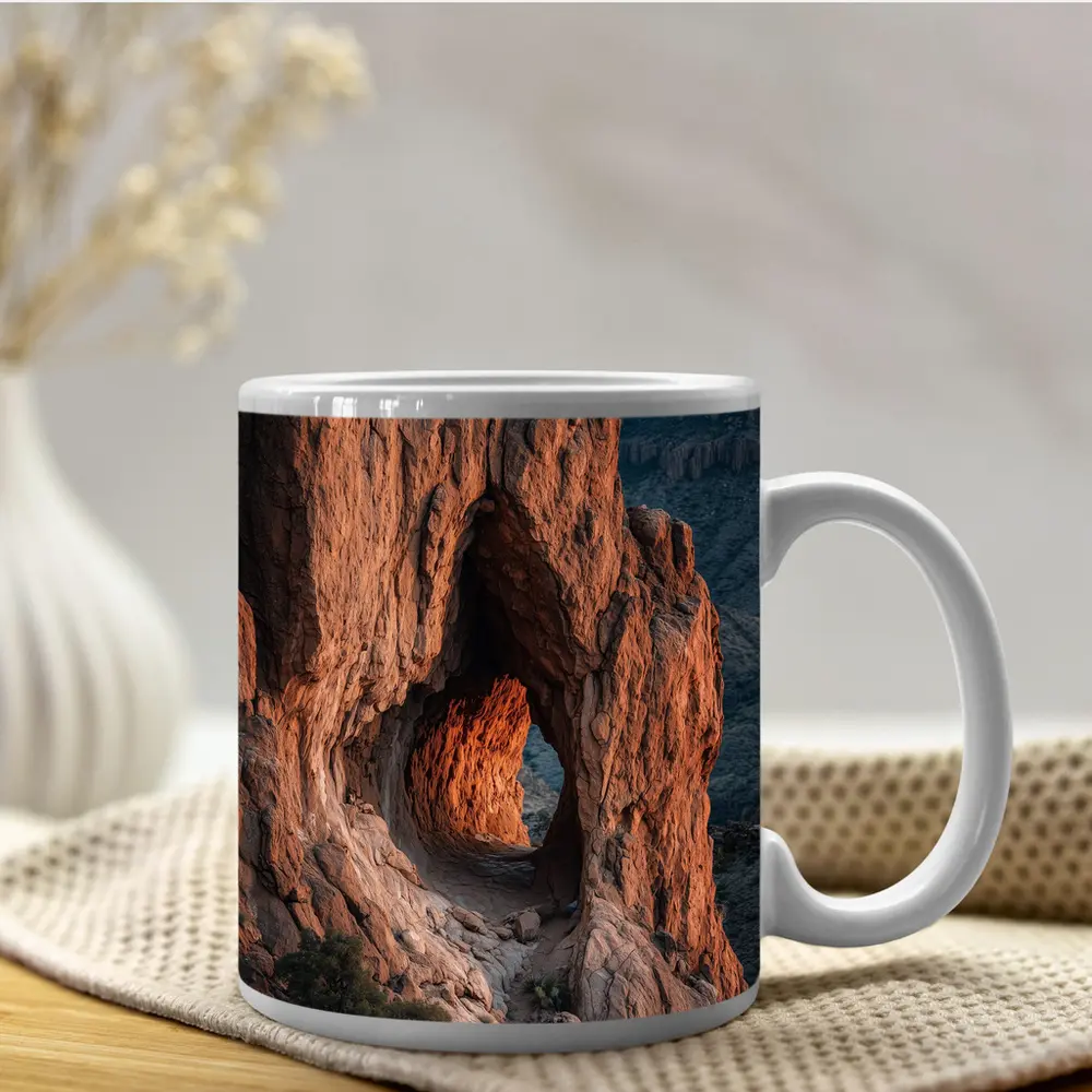 Red Rock Arch Canyon Desert Southwest Landscape – Mugs