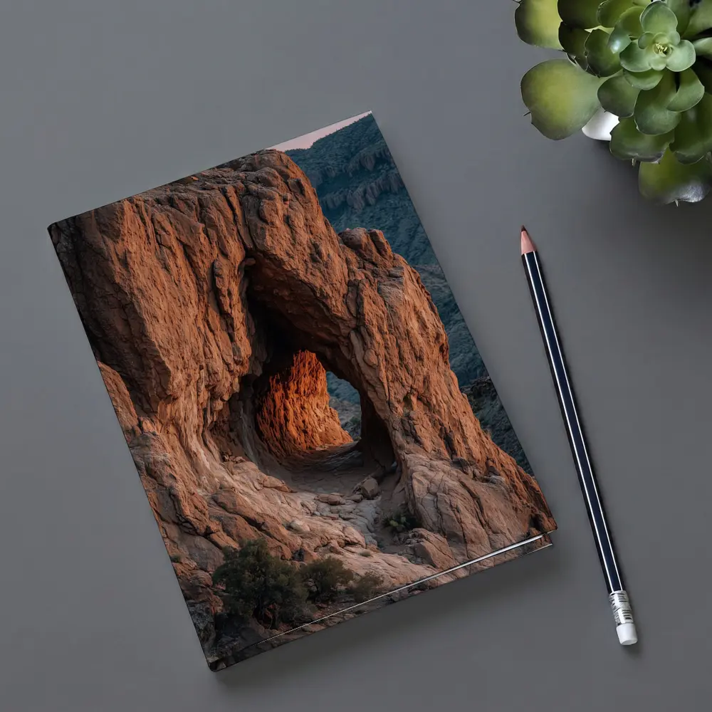 Red Rock Arch Canyon Desert Southwest Landscape – Notebooks