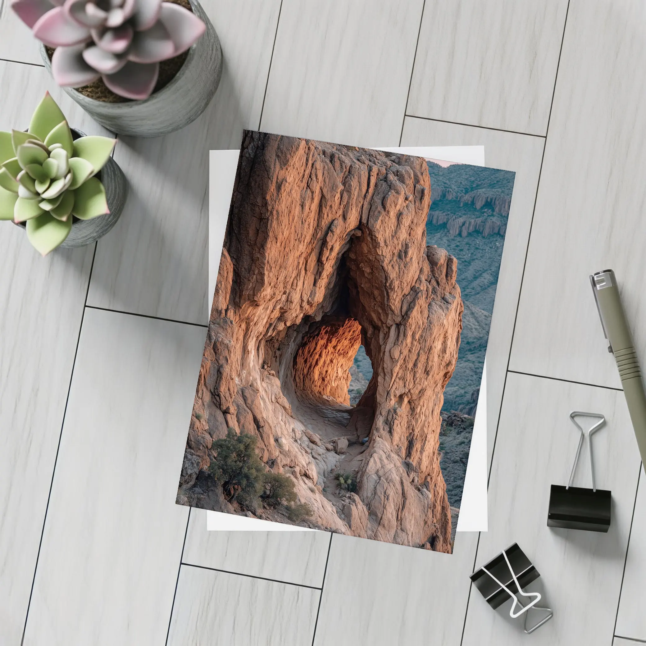 Red Rock Arch Canyon Desert Southwest Landscape – Postcards