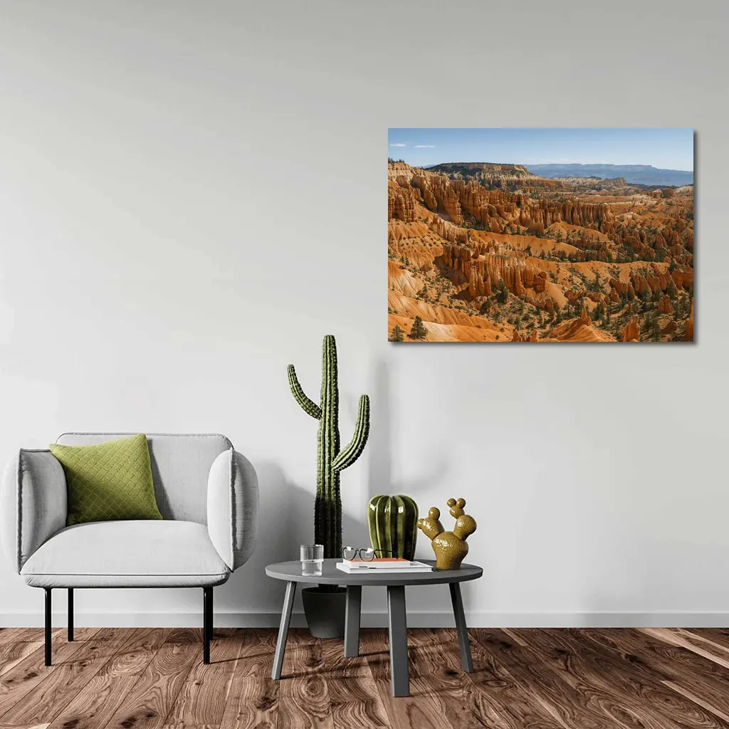 Bryce Canyon Hoodoos Red Rock Desert View – Wall Art