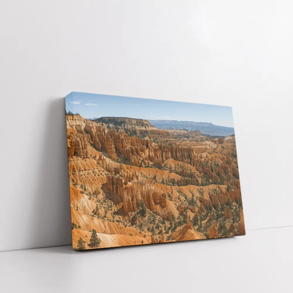 Bryce Canyon Hoodoos Red Rock Desert View – Wall Art