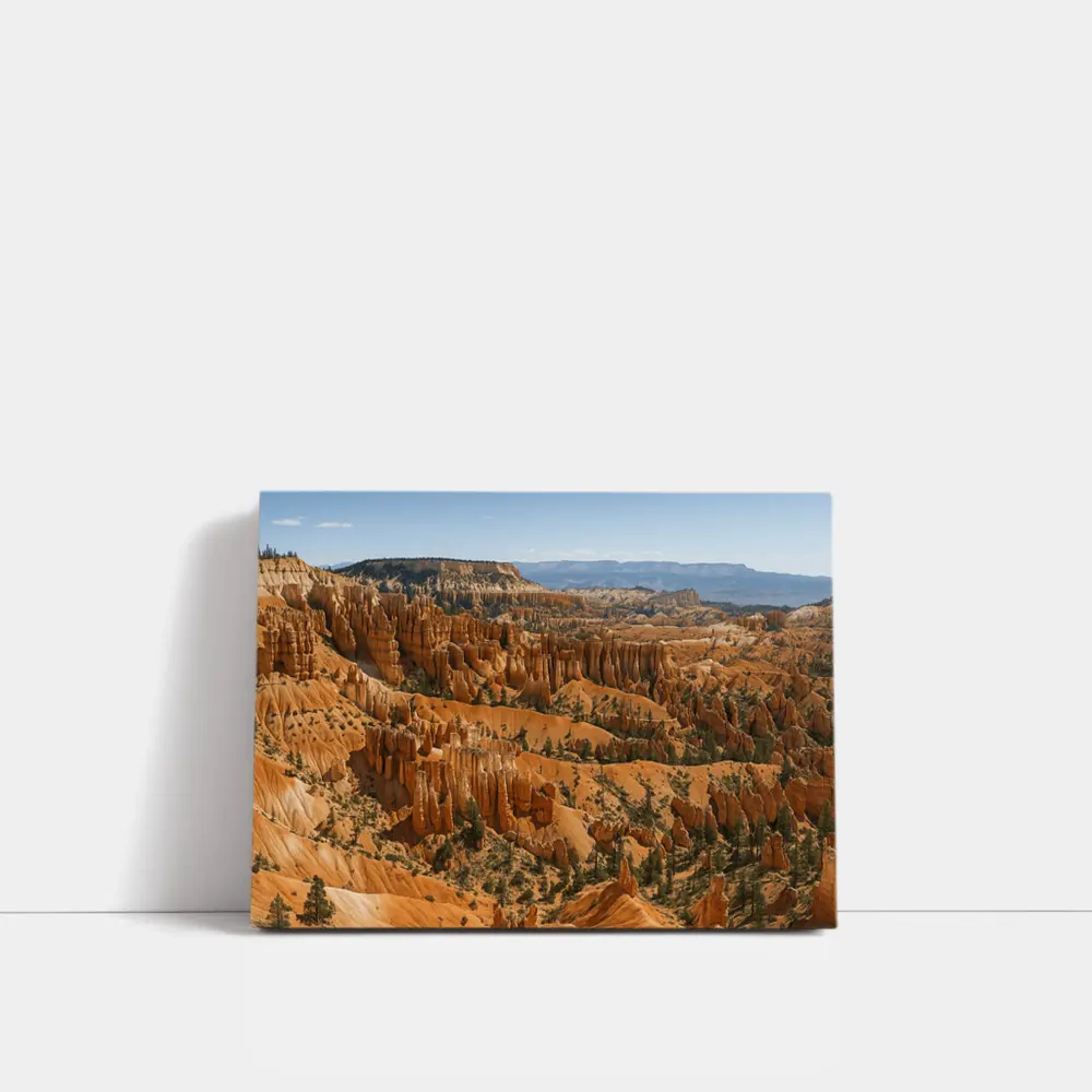 Bryce Canyon Hoodoos Red Rock Desert View – Wall Art
