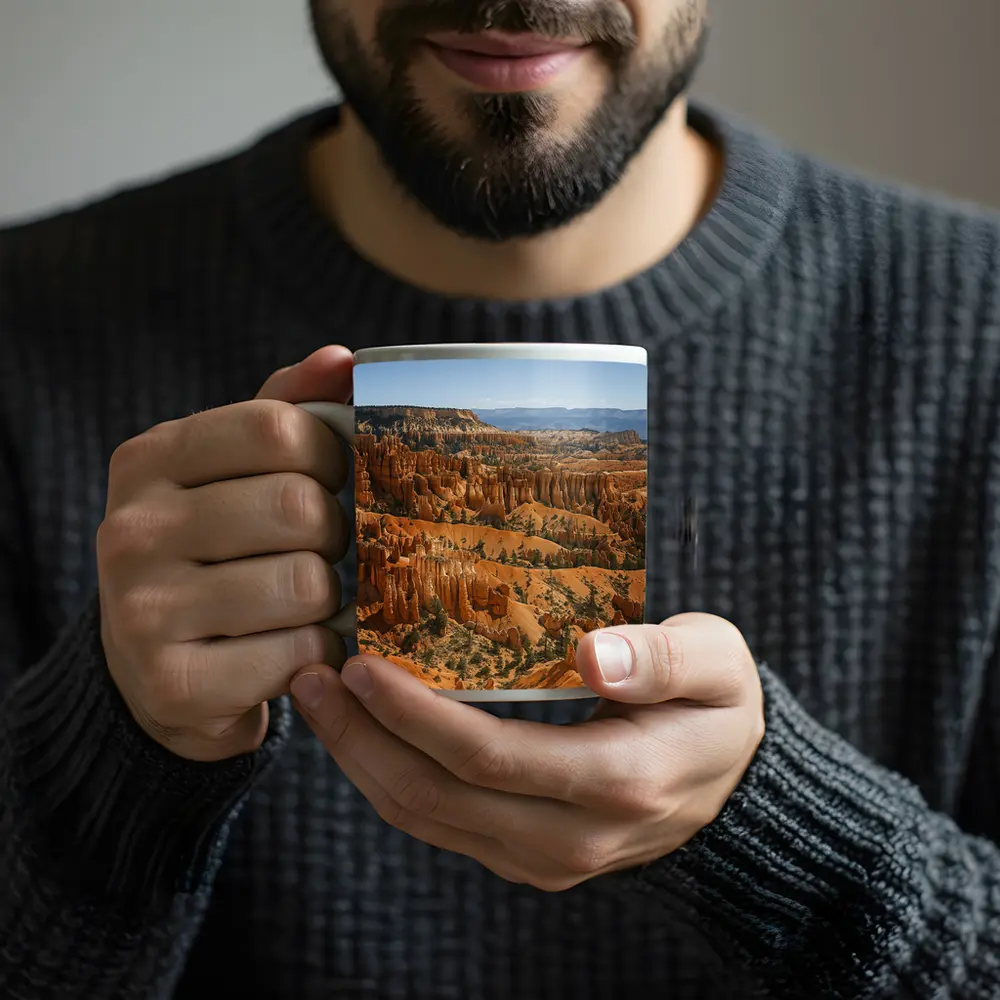 Bryce Canyon Hoodoos Red Rock Desert View – Mugs