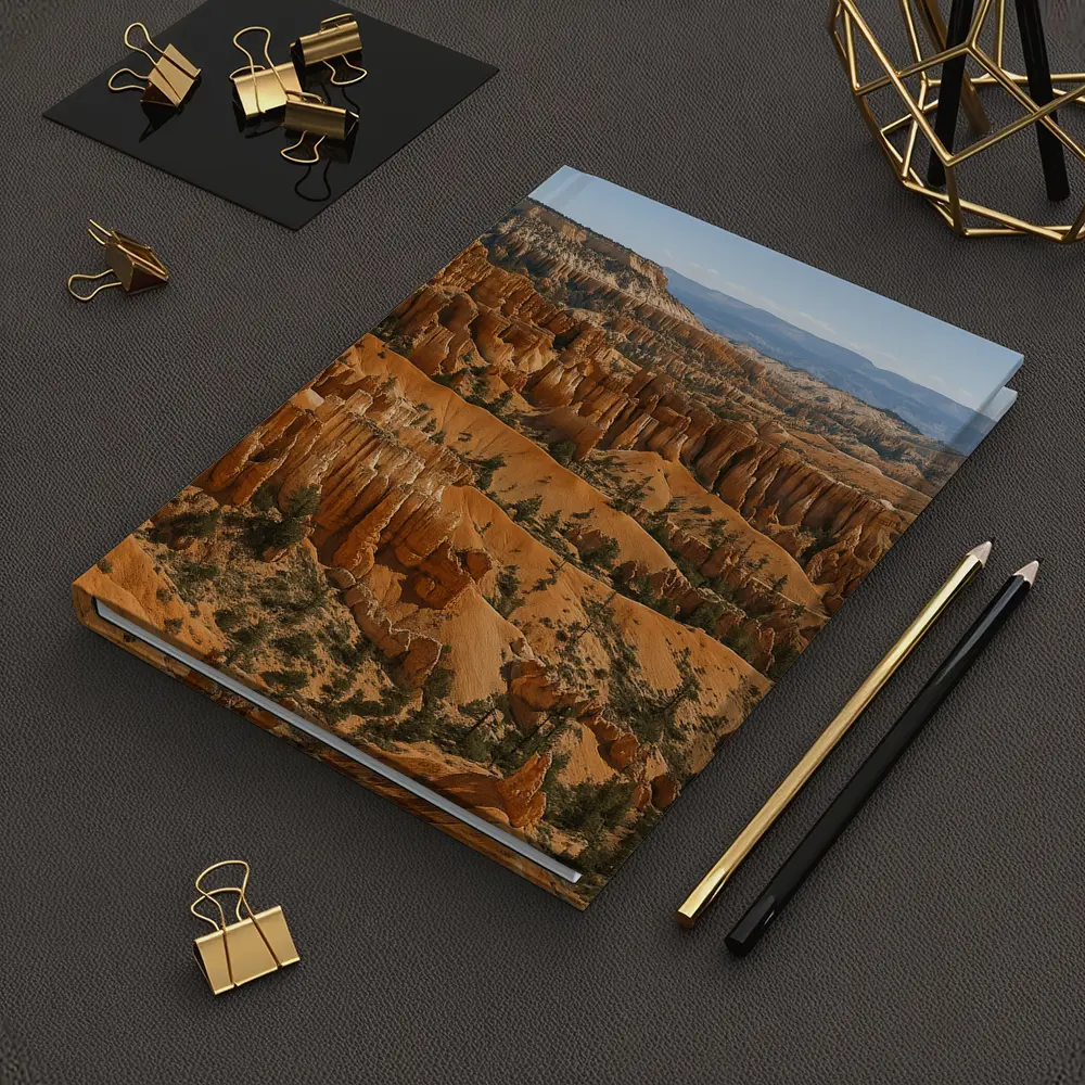 Bryce Canyon Hoodoos Red Rock Desert View – Notebooks
