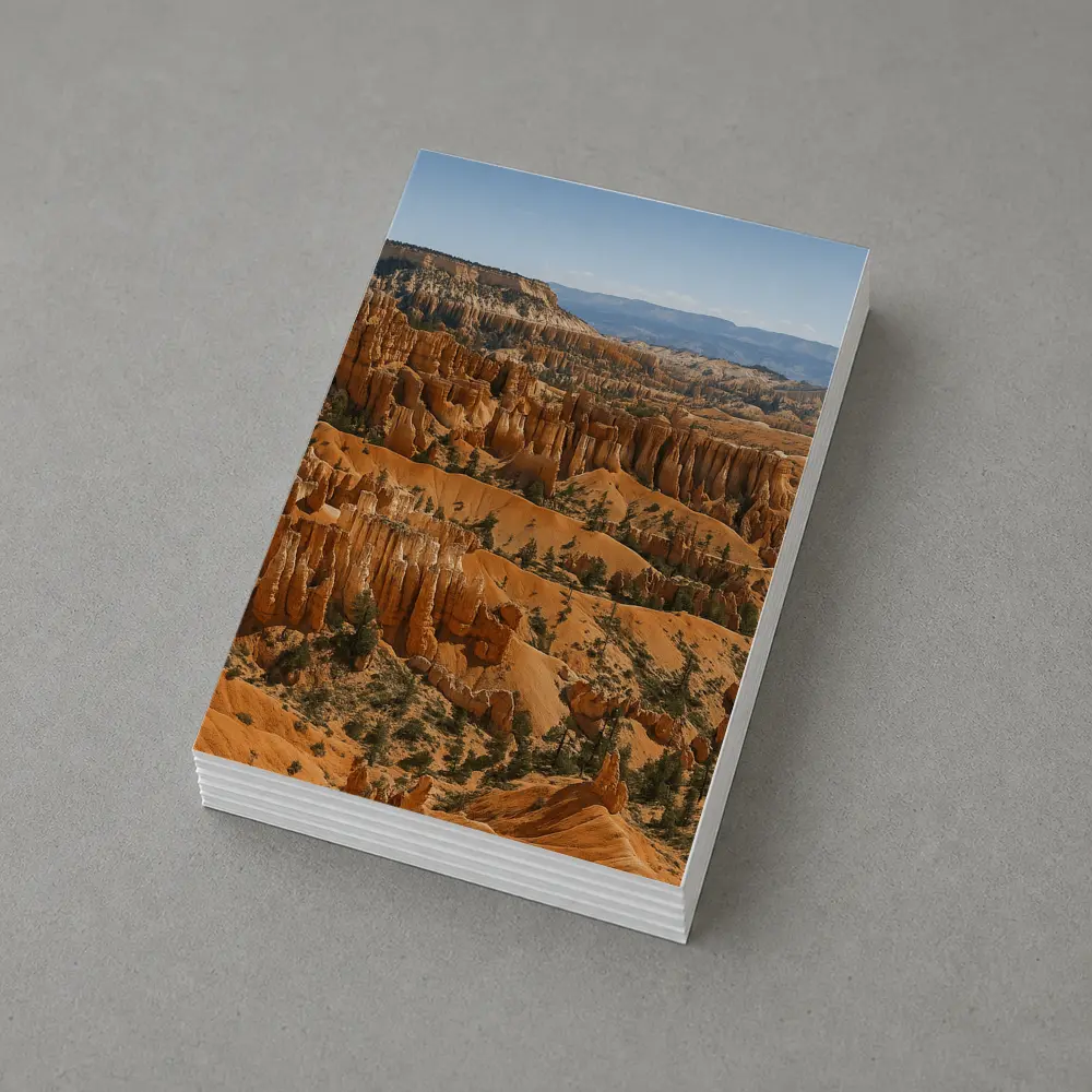 Bryce Canyon Hoodoos Red Rock Desert View – Postcards