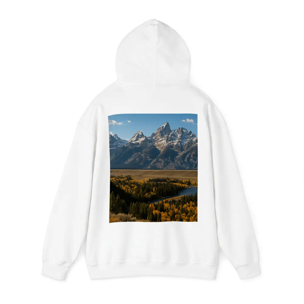 Grand Teton Mountains Snake River Autumn Valley – Hoodies