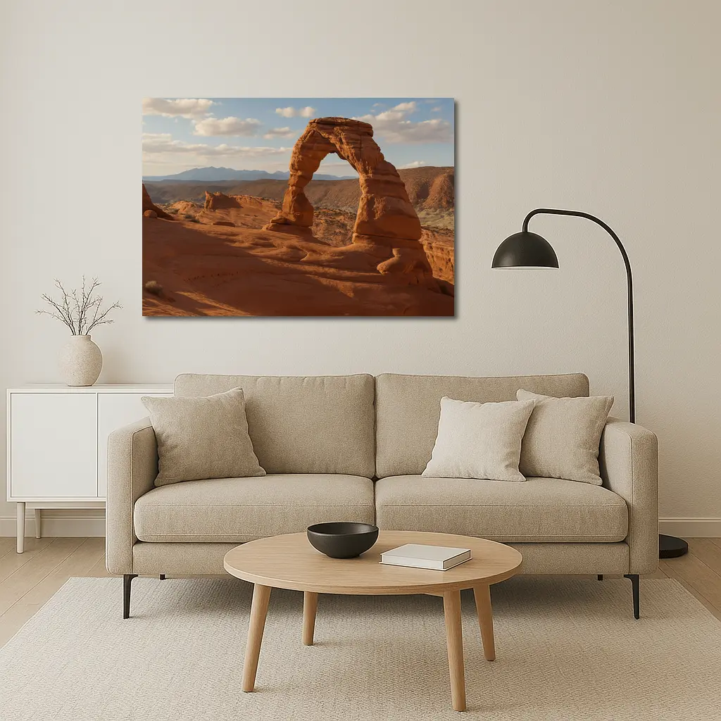 Delicate Arch Red Rock Desert Landscape – Wall Art