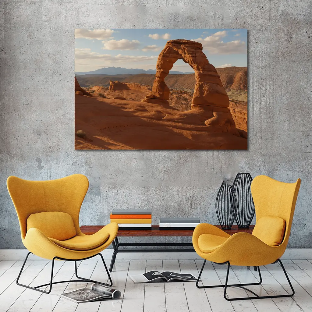 Delicate Arch Red Rock Desert Landscape – Wall Art