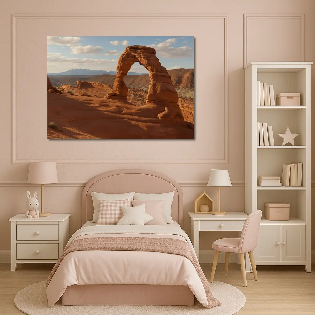 Delicate Arch Red Rock Desert Landscape – Wall Art