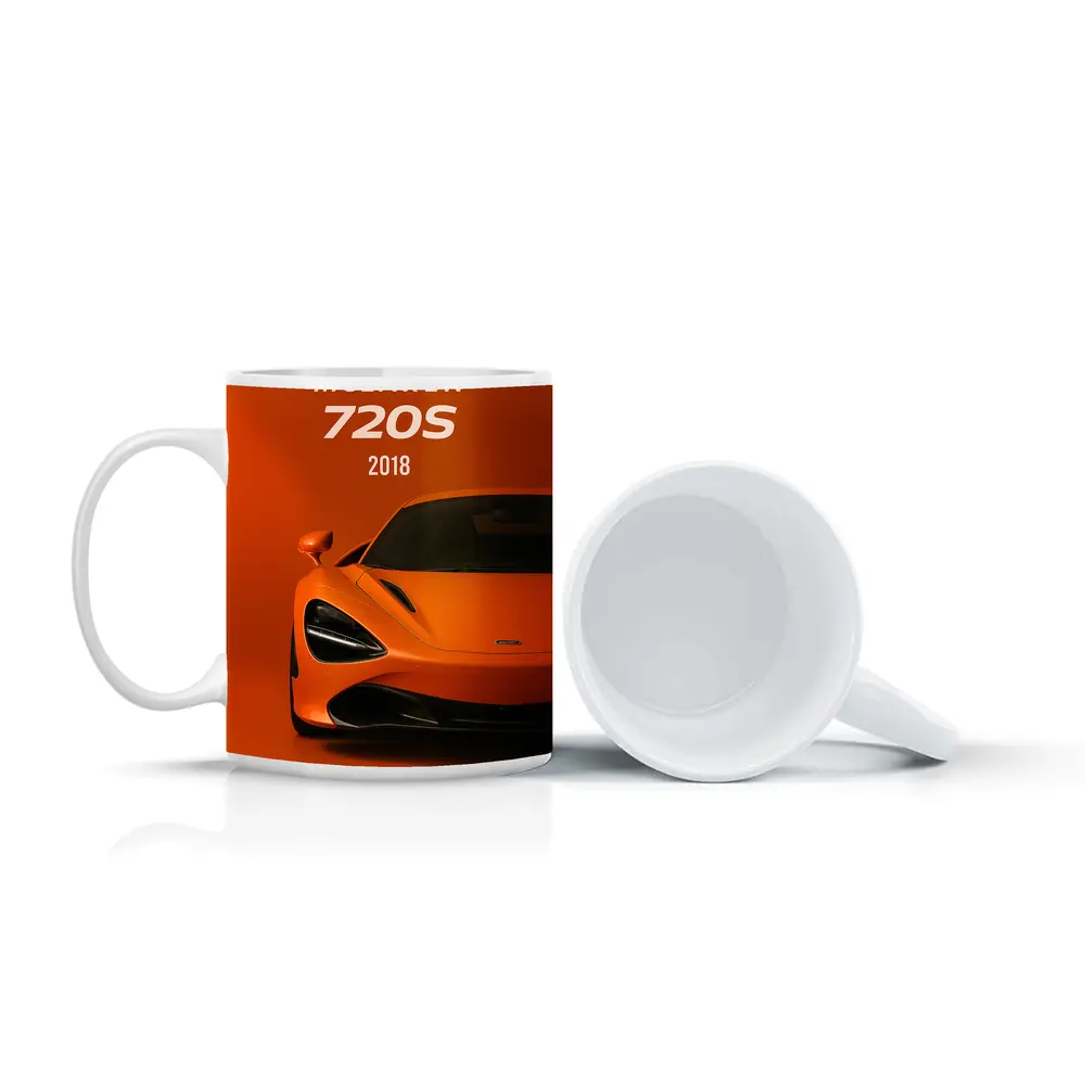 McLaren 720S 2018 Orange Studio Shot – Mugs