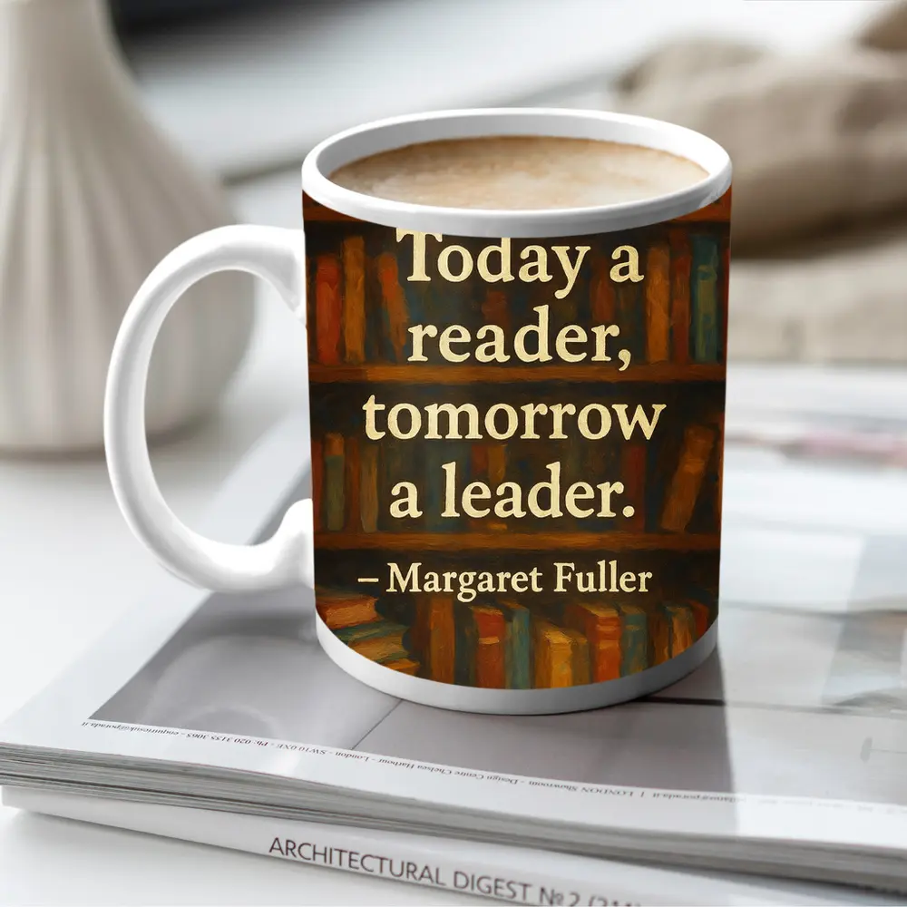 Today A Reader Tomorrow A Leader Quote – Mugs