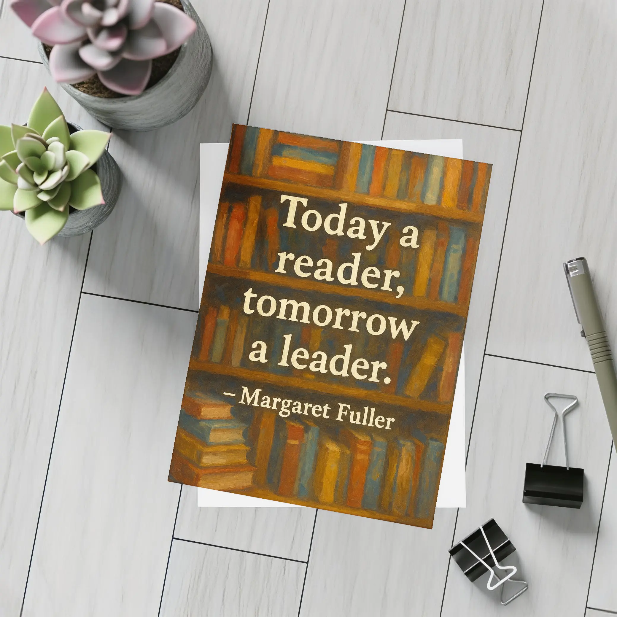 Today A Reader Tomorrow A Leader Quote – Postcards