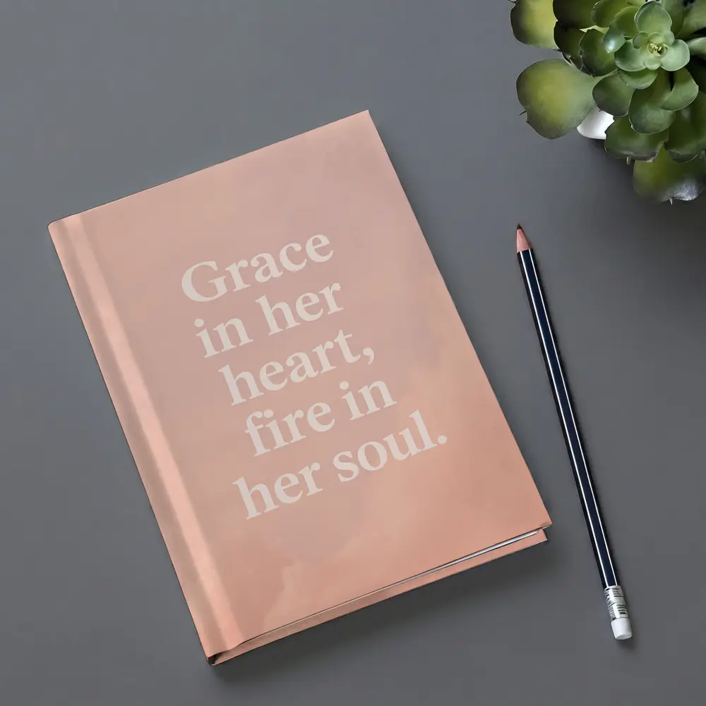 Grace In Her Heart Fire In Soul – Notebooks