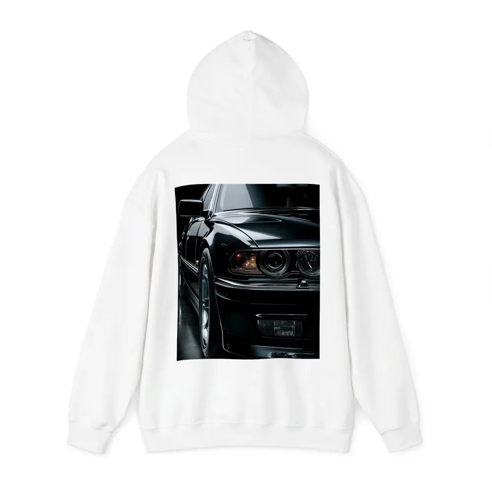BMW M5 Black Studio Dark Background – Hoodies