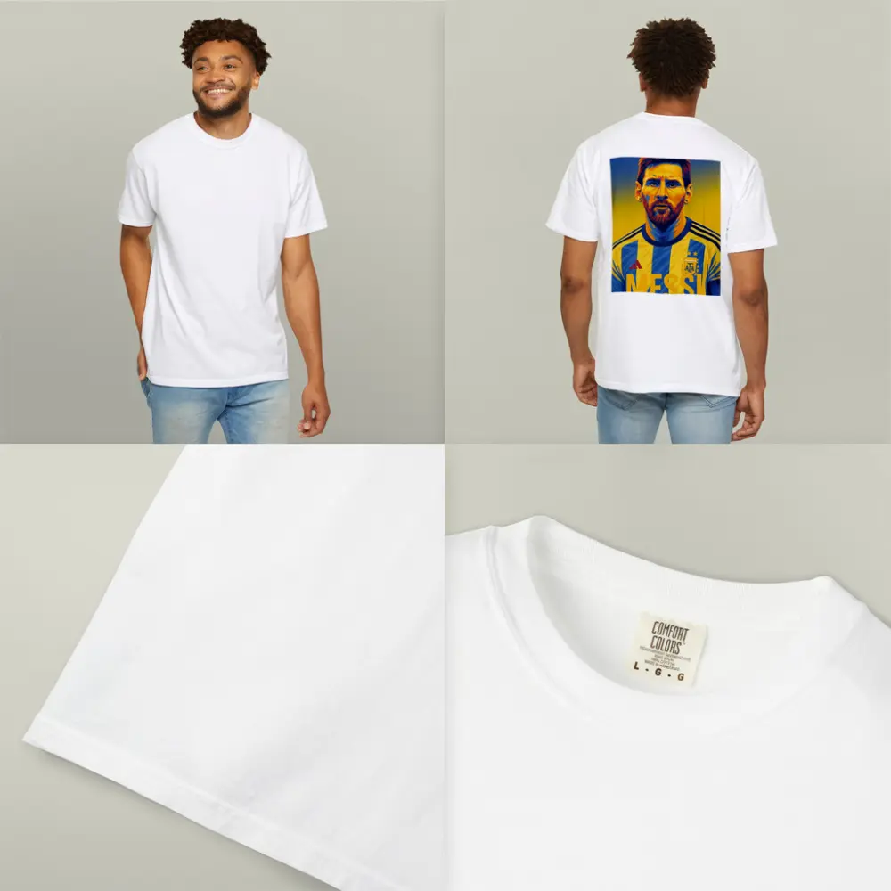 Messi Argentina Soccer Player Pop Art – T-Shirts