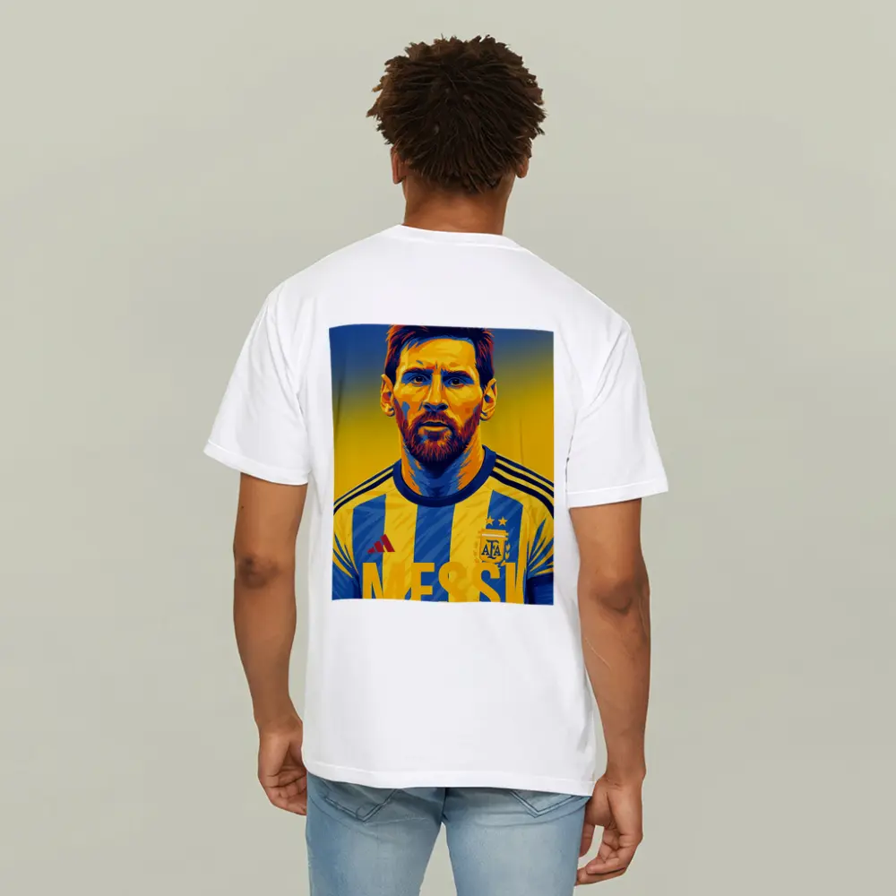 Messi Argentina Soccer Player Pop Art – T-Shirts
