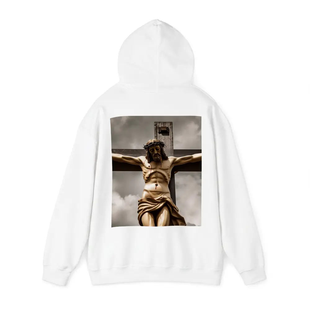 Jesus Christ Crucifixion Cross Dramatic Sky – Hoodies