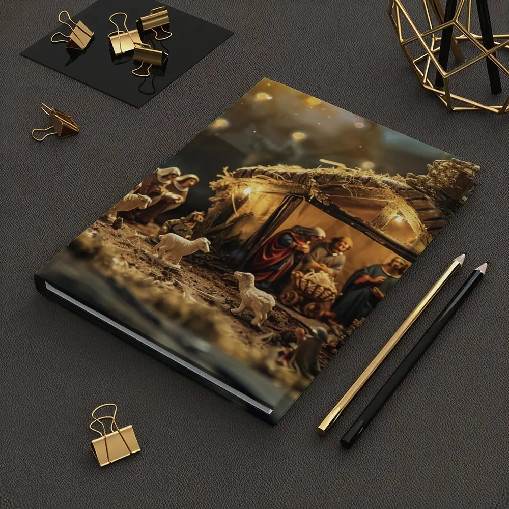 Nativity Scene Manger Christmas Holy Family – Notebooks