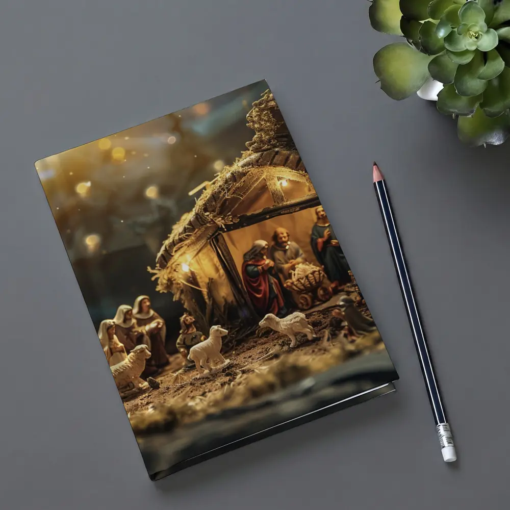 Nativity Scene Manger Christmas Holy Family – Notebooks