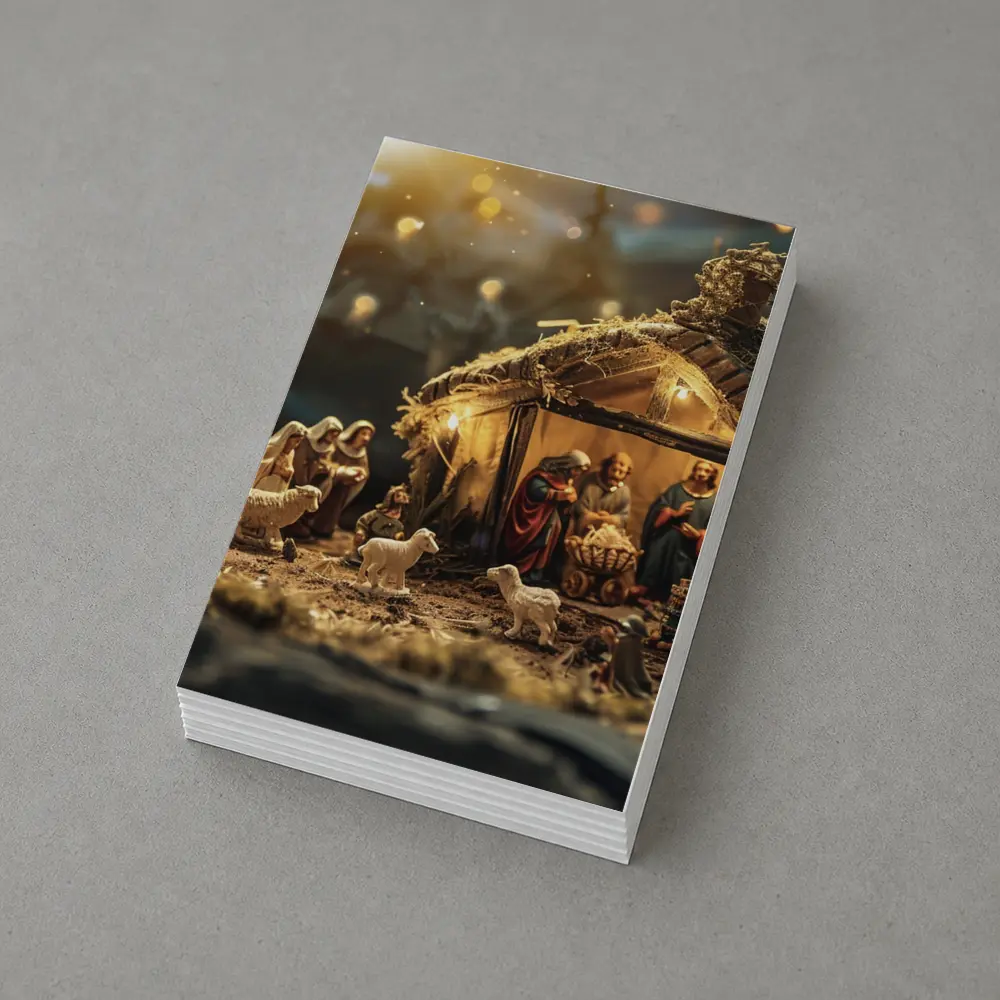 Nativity Scene Manger Christmas Holy Family – Postcards