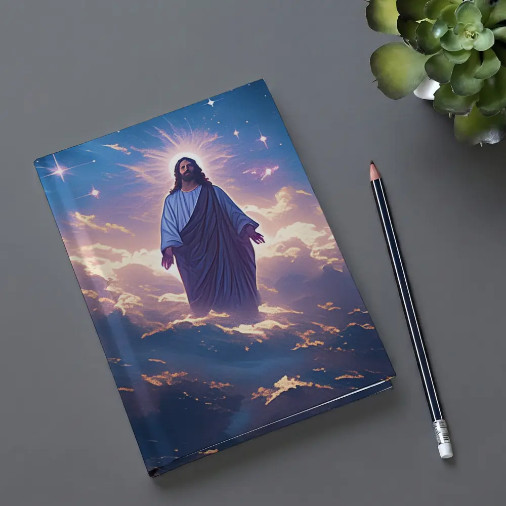 Jesus Christ Ascending Among Stars and Clouds – Notebooks